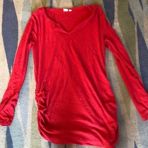 Long sleeved maternity t-shirt